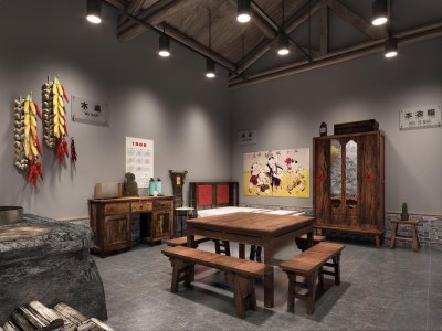 其它民俗文化展厅3D模型下载